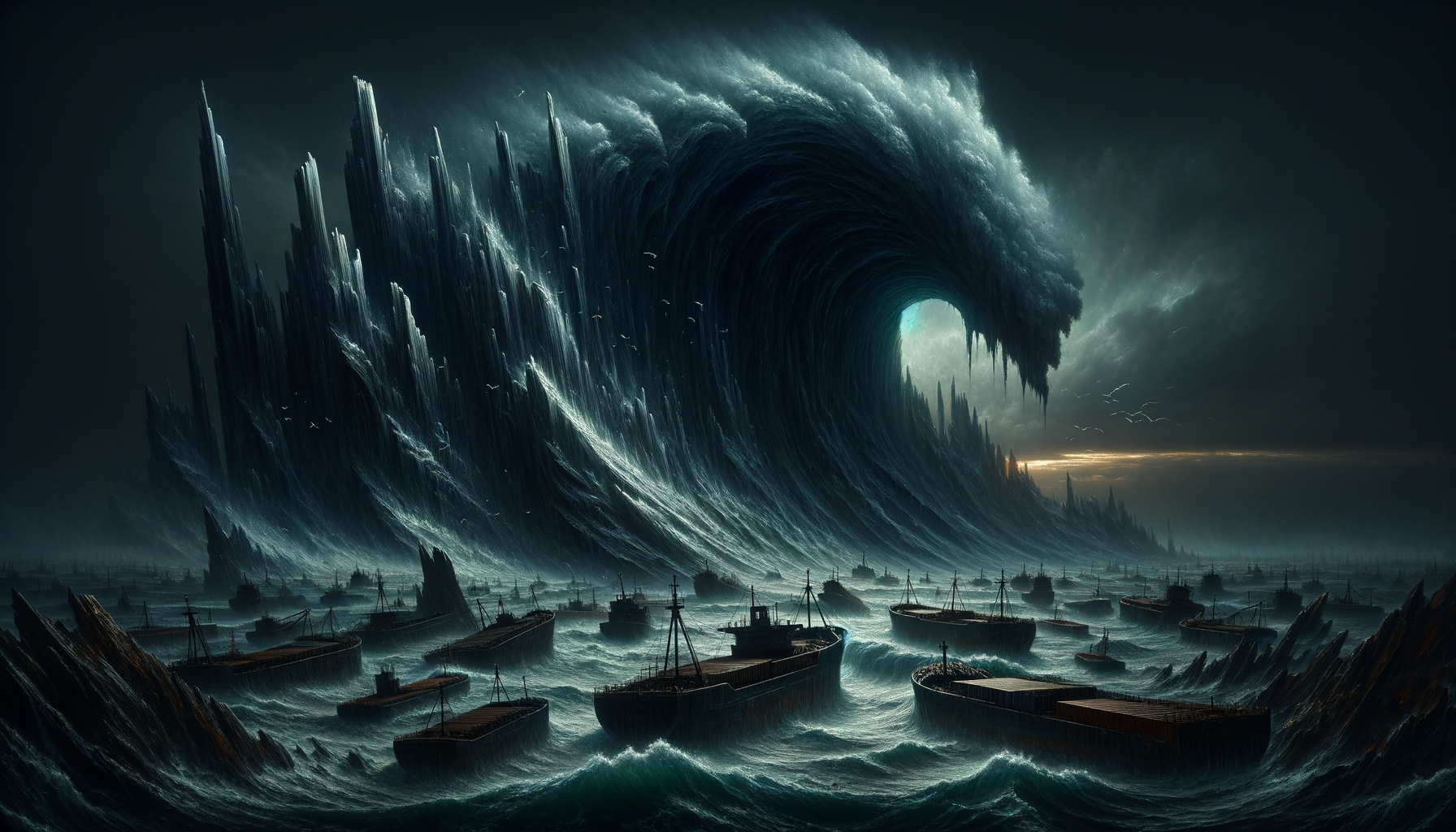 Ocean’s Grim Hold — A Haiku on Iran Blockade Global Trade Impact